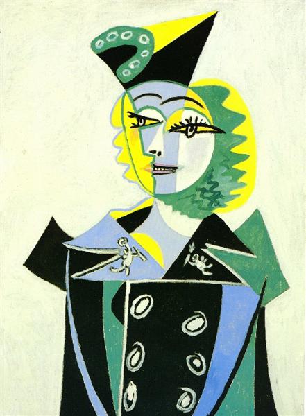 Pablo Picasso Oil Paintings Portrait Of Nusch Eluard